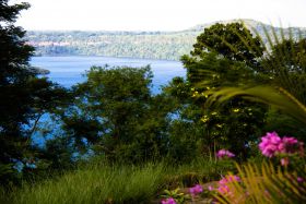 Masaya Lagoon, Nicargua viewed from the mountains. – Best Places In The World To Retire – International Living